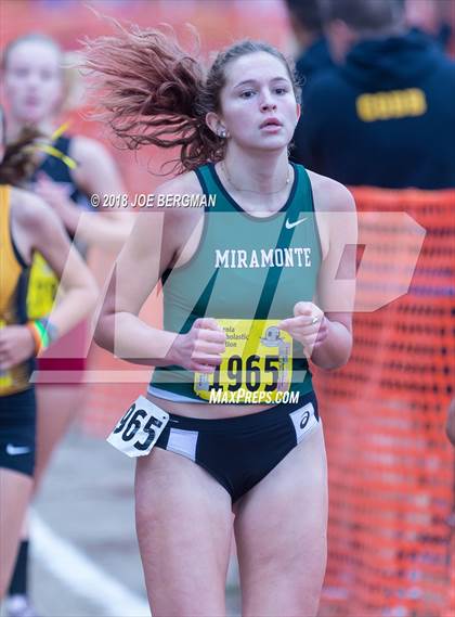 Thumbnail 2 in CIF State Cross Country Championships (Girls D4 Race) photogallery.