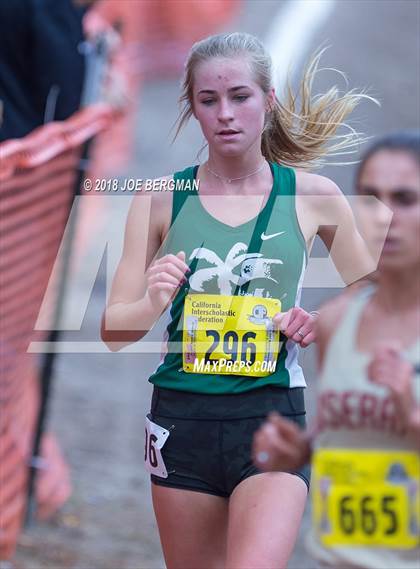 Thumbnail 1 in CIF State Cross Country Championships (Girls D4 Race) photogallery.