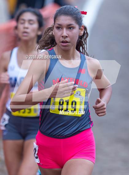 Thumbnail 3 in CIF State Cross Country Championships (Girls D4 Race) photogallery.