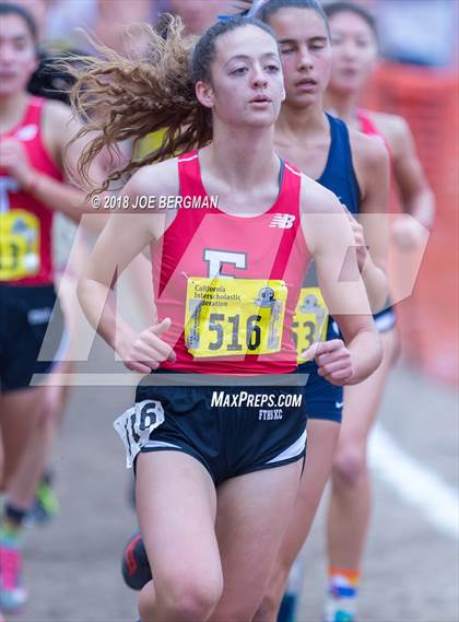 Thumbnail 3 in CIF State Cross Country Championships (Girls D4 Race) photogallery.