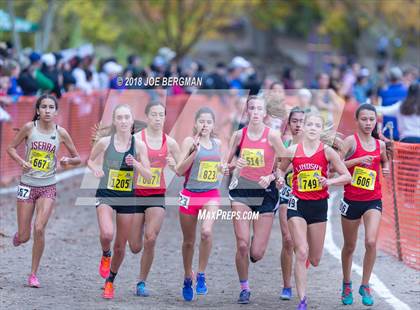 Thumbnail 1 in CIF State Cross Country Championships (Girls D4 Race) photogallery.