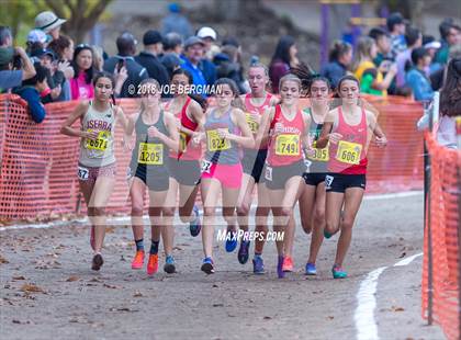 Thumbnail 2 in CIF State Cross Country Championships (Girls D4 Race) photogallery.