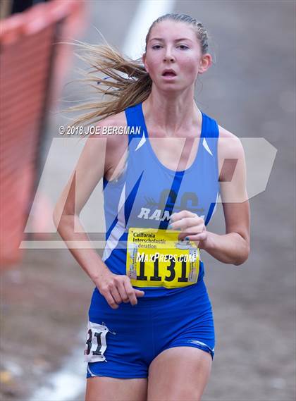 Thumbnail 1 in CIF State Cross Country Championships (Girls D4 Race) photogallery.