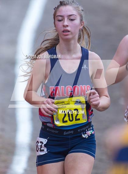 Thumbnail 1 in CIF State Cross Country Championships (Girls D4 Race) photogallery.