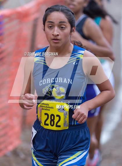 Thumbnail 2 in CIF State Cross Country Championships (Girls D4 Race) photogallery.