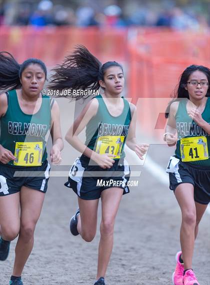 Thumbnail 3 in CIF State Cross Country Championships (Girls D4 Race) photogallery.