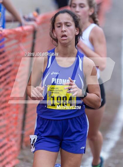 Thumbnail 2 in CIF State Cross Country Championships (Girls D4 Race) photogallery.
