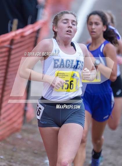 Thumbnail 3 in CIF State Cross Country Championships (Girls D4 Race) photogallery.