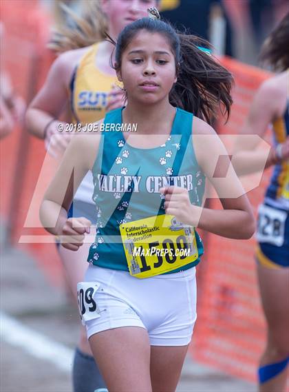 Thumbnail 2 in CIF State Cross Country Championships (Girls D4 Race) photogallery.