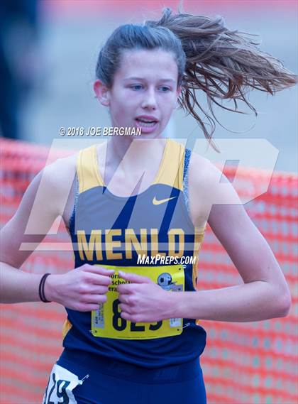 Thumbnail 3 in CIF State Cross Country Championships (Girls D4 Race) photogallery.
