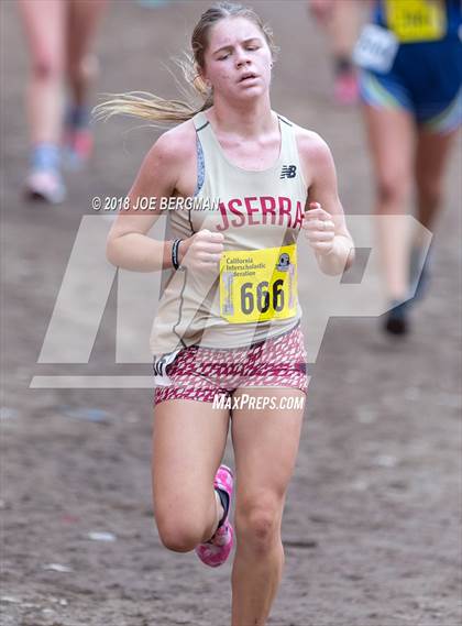 Thumbnail 1 in CIF State Cross Country Championships (Girls D4 Race) photogallery.