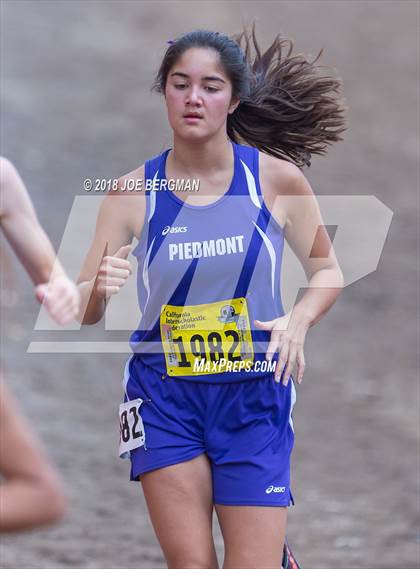 Thumbnail 2 in CIF State Cross Country Championships (Girls D4 Race) photogallery.
