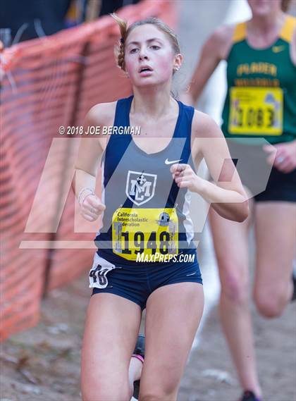 Thumbnail 2 in CIF State Cross Country Championships (Girls D4 Race) photogallery.