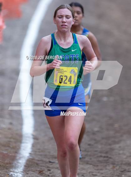 Thumbnail 3 in CIF State Cross Country Championships (Girls D4 Race) photogallery.