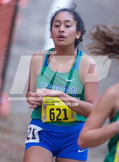 Thumbnail 2 in CIF State Cross Country Championships (Girls D4 Race) photogallery.