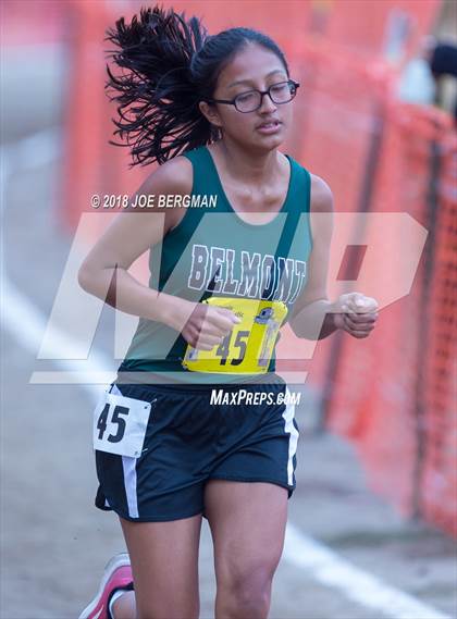 Thumbnail 1 in CIF State Cross Country Championships (Girls D4 Race) photogallery.