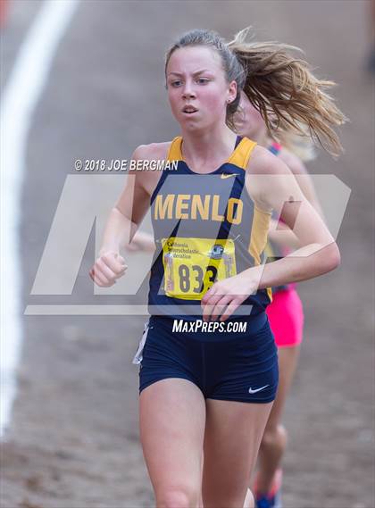 Thumbnail 3 in CIF State Cross Country Championships (Girls D4 Race) photogallery.