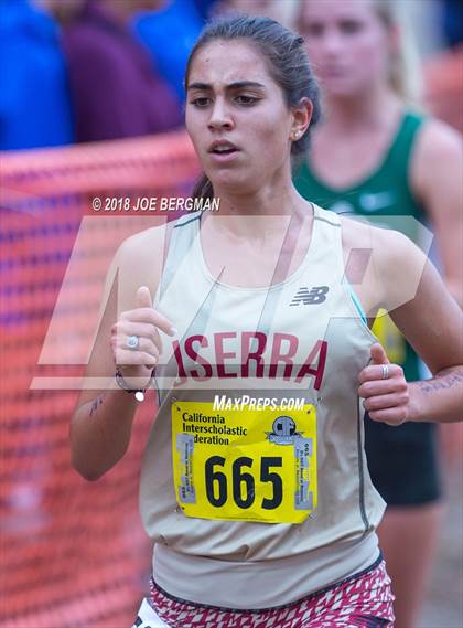Thumbnail 3 in CIF State Cross Country Championships (Girls D4 Race) photogallery.