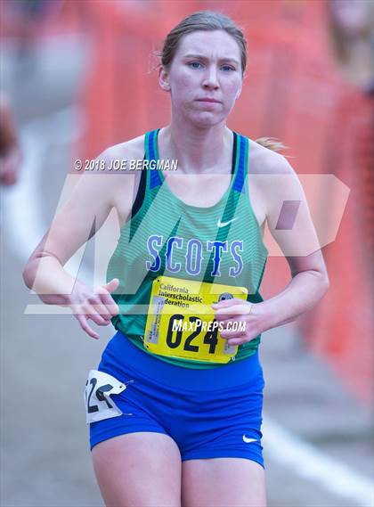 Thumbnail 1 in CIF State Cross Country Championships (Girls D4 Race) photogallery.