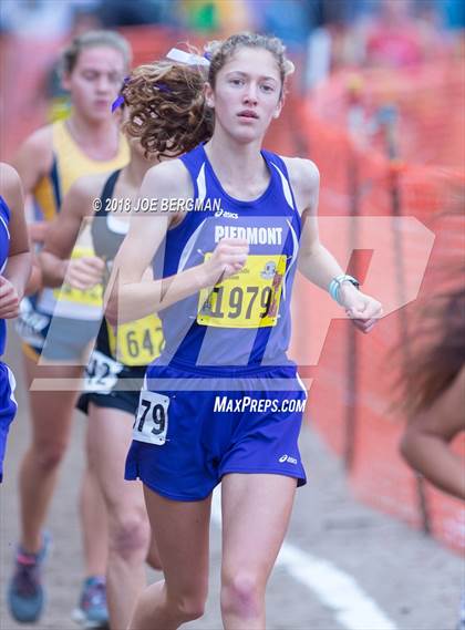 Thumbnail 1 in CIF State Cross Country Championships (Girls D4 Race) photogallery.