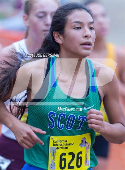 Thumbnail 3 in CIF State Cross Country Championships (Girls D4 Race) photogallery.