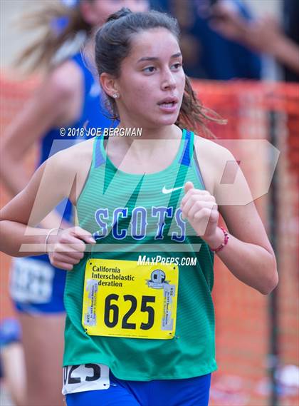 Thumbnail 2 in CIF State Cross Country Championships (Girls D4 Race) photogallery.