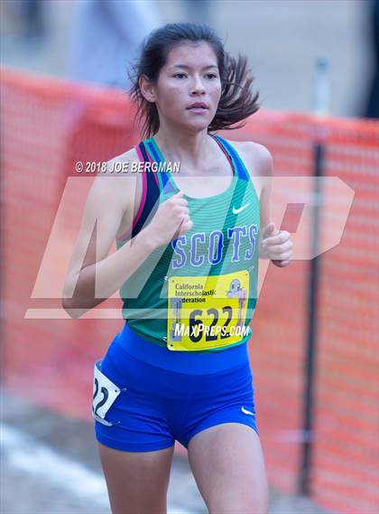 Thumbnail 3 in CIF State Cross Country Championships (Girls D4 Race) photogallery.