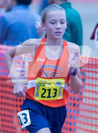 Thumbnail 1 in CIF State Cross Country Championships (Girls D4 Race) photogallery.