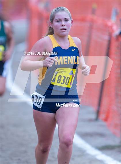 Thumbnail 1 in CIF State Cross Country Championships (Girls D4 Race) photogallery.