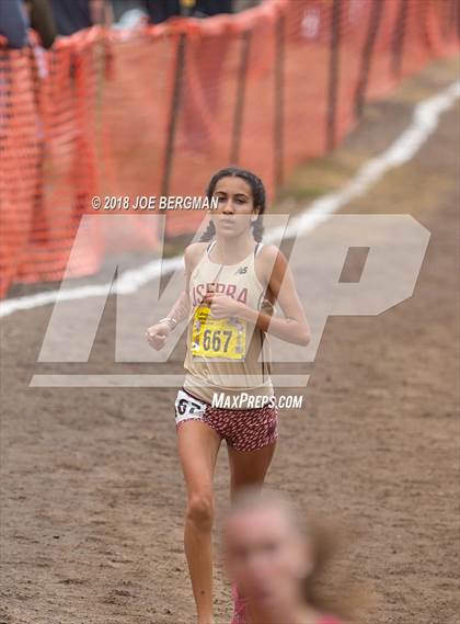 Thumbnail 2 in CIF State Cross Country Championships (Girls D4 Race) photogallery.