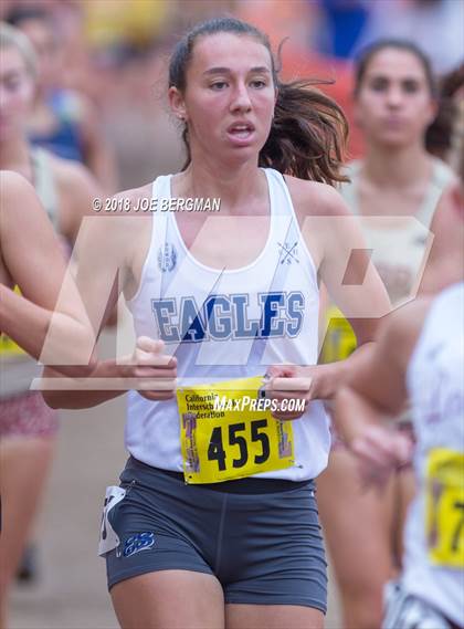 Thumbnail 1 in CIF State Cross Country Championships (Girls D4 Race) photogallery.