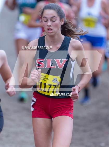 Thumbnail 1 in CIF State Cross Country Championships (Girls D4 Race) photogallery.