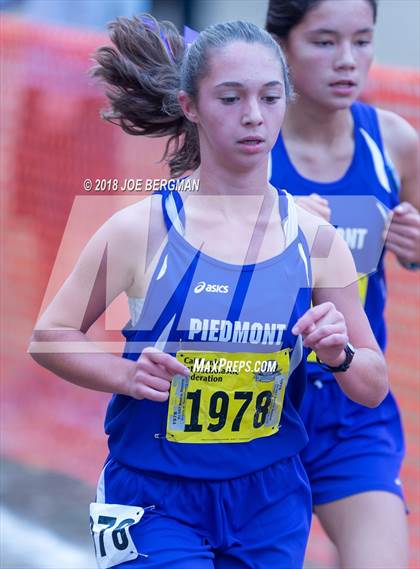 Thumbnail 2 in CIF State Cross Country Championships (Girls D4 Race) photogallery.