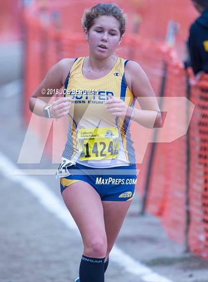 Thumbnail 3 in CIF State Cross Country Championships (Girls D4 Race) photogallery.