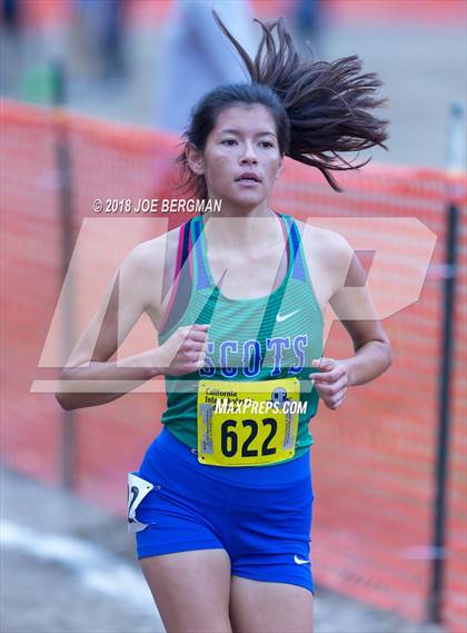 Thumbnail 2 in CIF State Cross Country Championships (Girls D4 Race) photogallery.