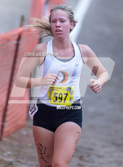 Thumbnail 3 in CIF State Cross Country Championships (Girls D4 Race) photogallery.