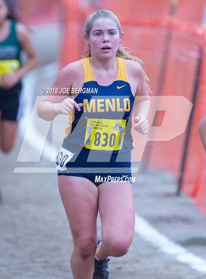 Thumbnail 3 in CIF State Cross Country Championships (Girls D4 Race) photogallery.