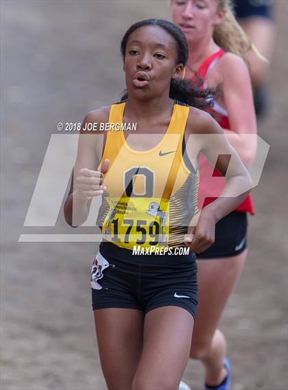 Thumbnail 2 in CIF State Cross Country Championships (Girls D4 Race) photogallery.