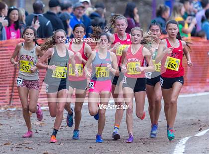 Thumbnail 1 in CIF State Cross Country Championships (Girls D4 Race) photogallery.
