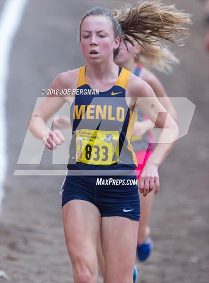 Thumbnail 1 in CIF State Cross Country Championships (Girls D4 Race) photogallery.