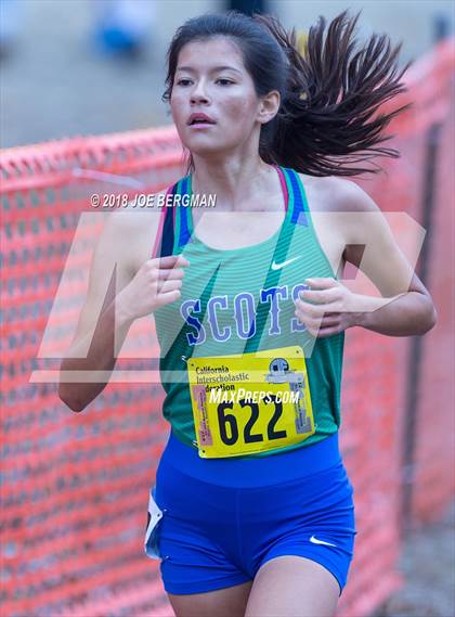 Thumbnail 1 in CIF State Cross Country Championships (Girls D4 Race) photogallery.
