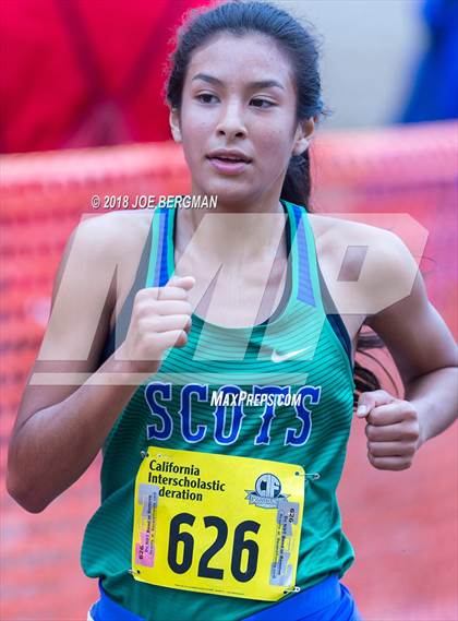 Thumbnail 3 in CIF State Cross Country Championships (Girls D4 Race) photogallery.