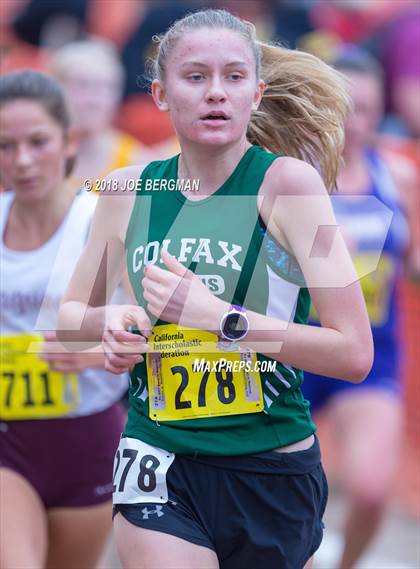 Thumbnail 2 in CIF State Cross Country Championships (Girls D4 Race) photogallery.