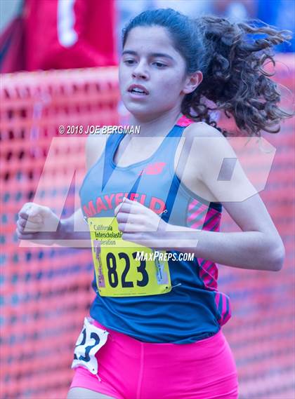 Thumbnail 2 in CIF State Cross Country Championships (Girls D4 Race) photogallery.