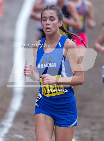 Thumbnail 3 in CIF State Cross Country Championships (Girls D4 Race) photogallery.