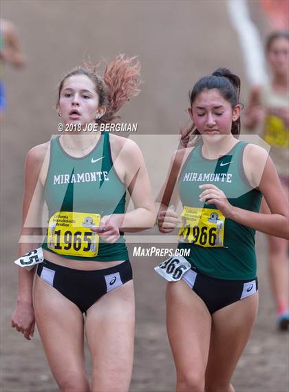 Thumbnail 2 in CIF State Cross Country Championships (Girls D4 Race) photogallery.