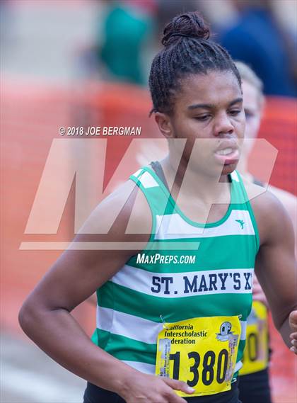 Thumbnail 2 in CIF State Cross Country Championships (Girls D4 Race) photogallery.