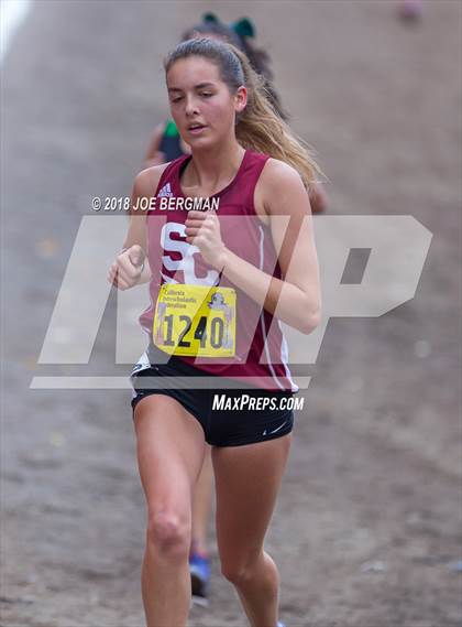 Thumbnail 2 in CIF State Cross Country Championships (Girls D4 Race) photogallery.