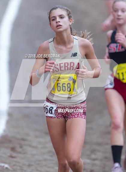 Thumbnail 1 in CIF State Cross Country Championships (Girls D4 Race) photogallery.
