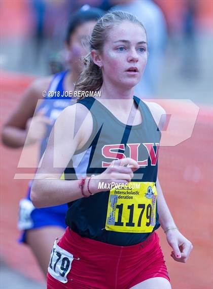 Thumbnail 3 in CIF State Cross Country Championships (Girls D4 Race) photogallery.